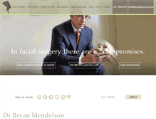 Tablet Screenshot of bmendelson.com.au